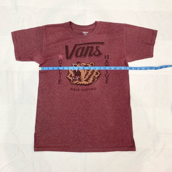 Vans Mens T-Shirt California Native Logo Crew Neck - Picture 2 of 8